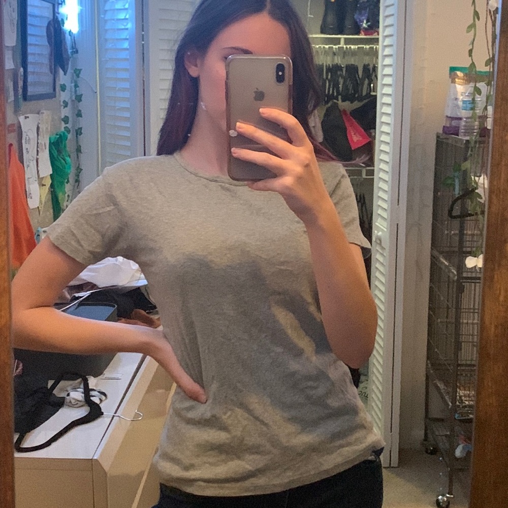 Soft gray t-shirt
